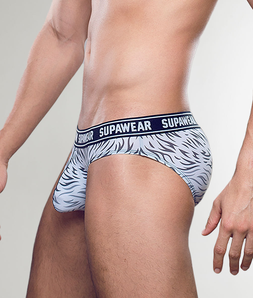 Supawear Pow Brief Polar Bear