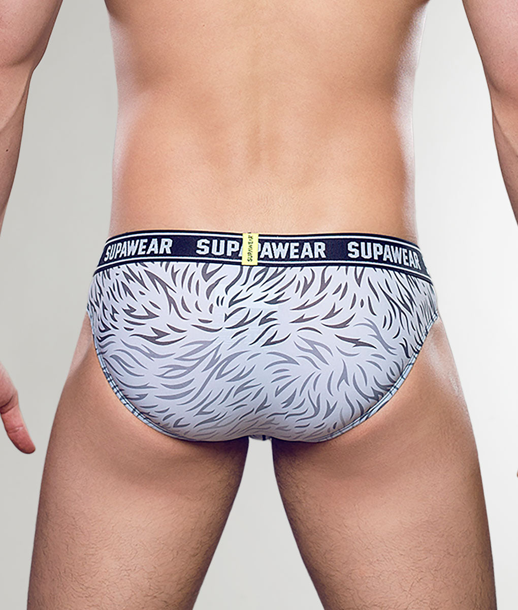 Supawear Pow Brief Polar Bear