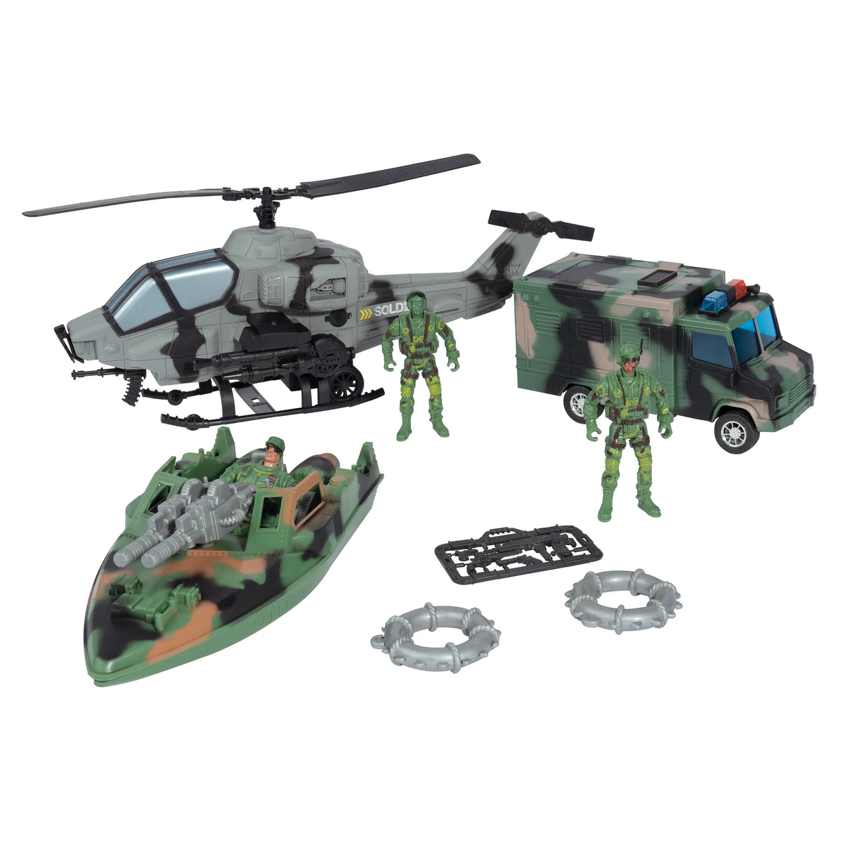 Super Warrior Vehicle Play Set