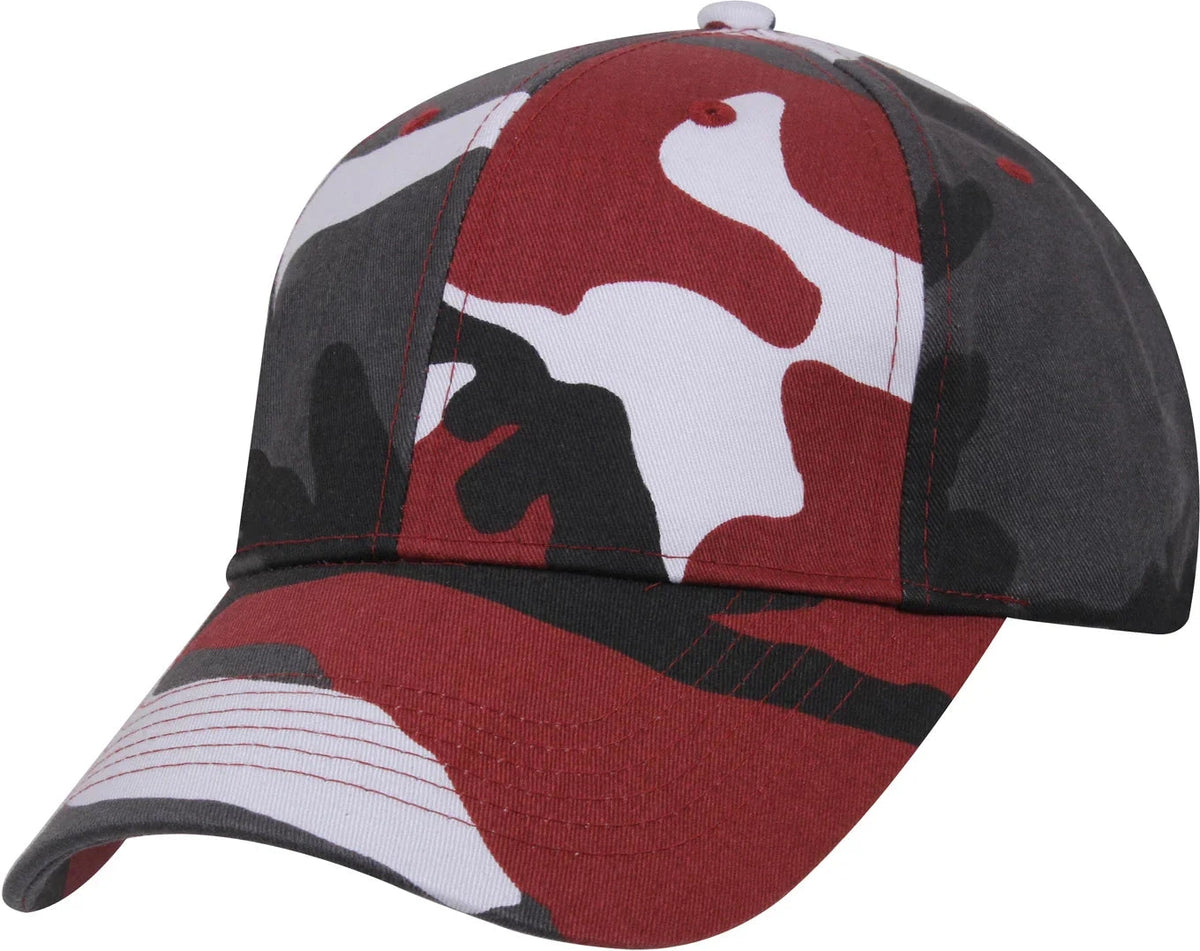 Supreme Camo Low Profile Cap - Red