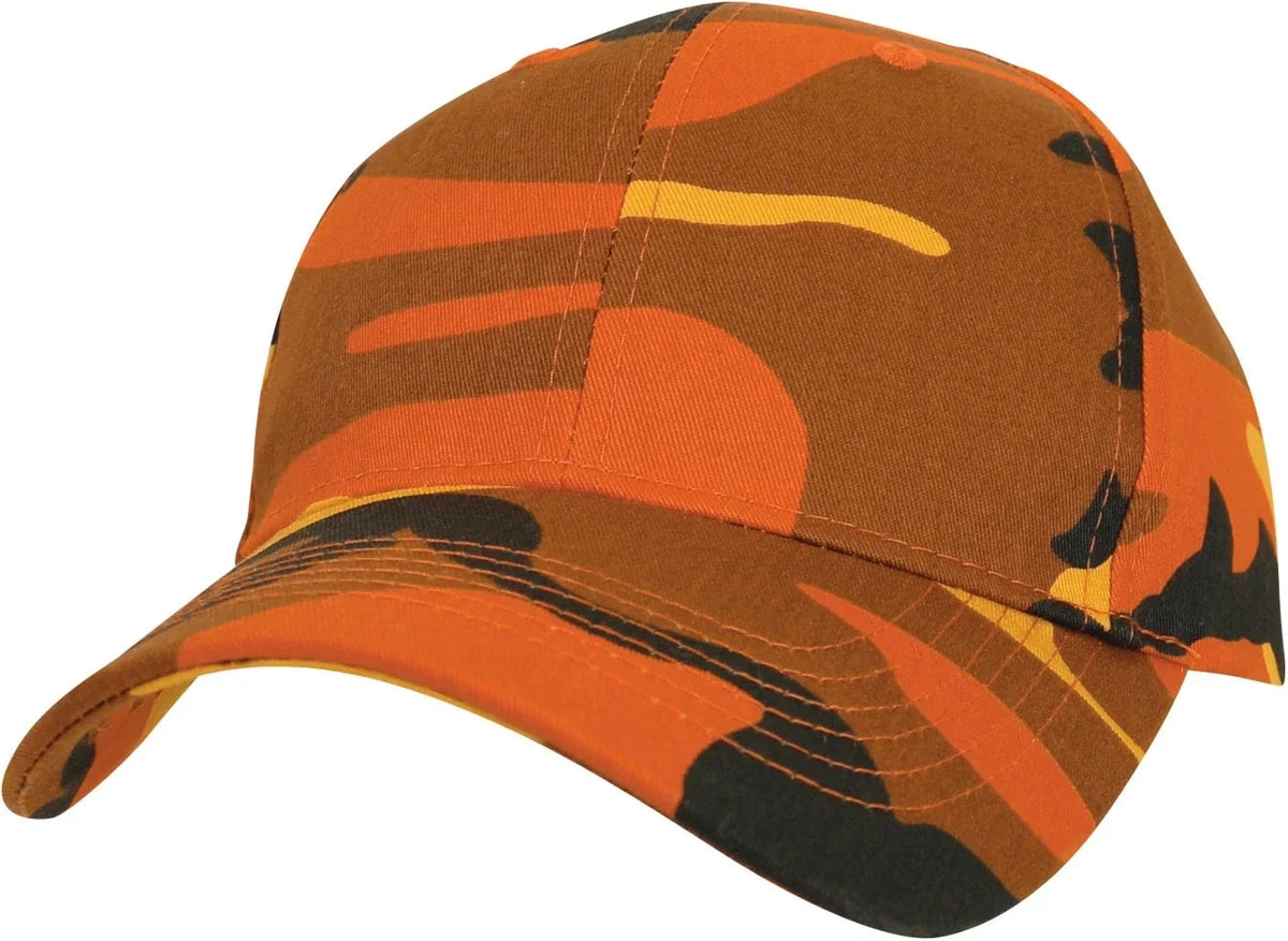 Supreme Camo Low Profile Cap - Savage Orange