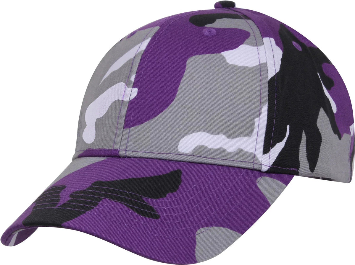 Supreme Camo Low Profile Cap - Ultra Violet