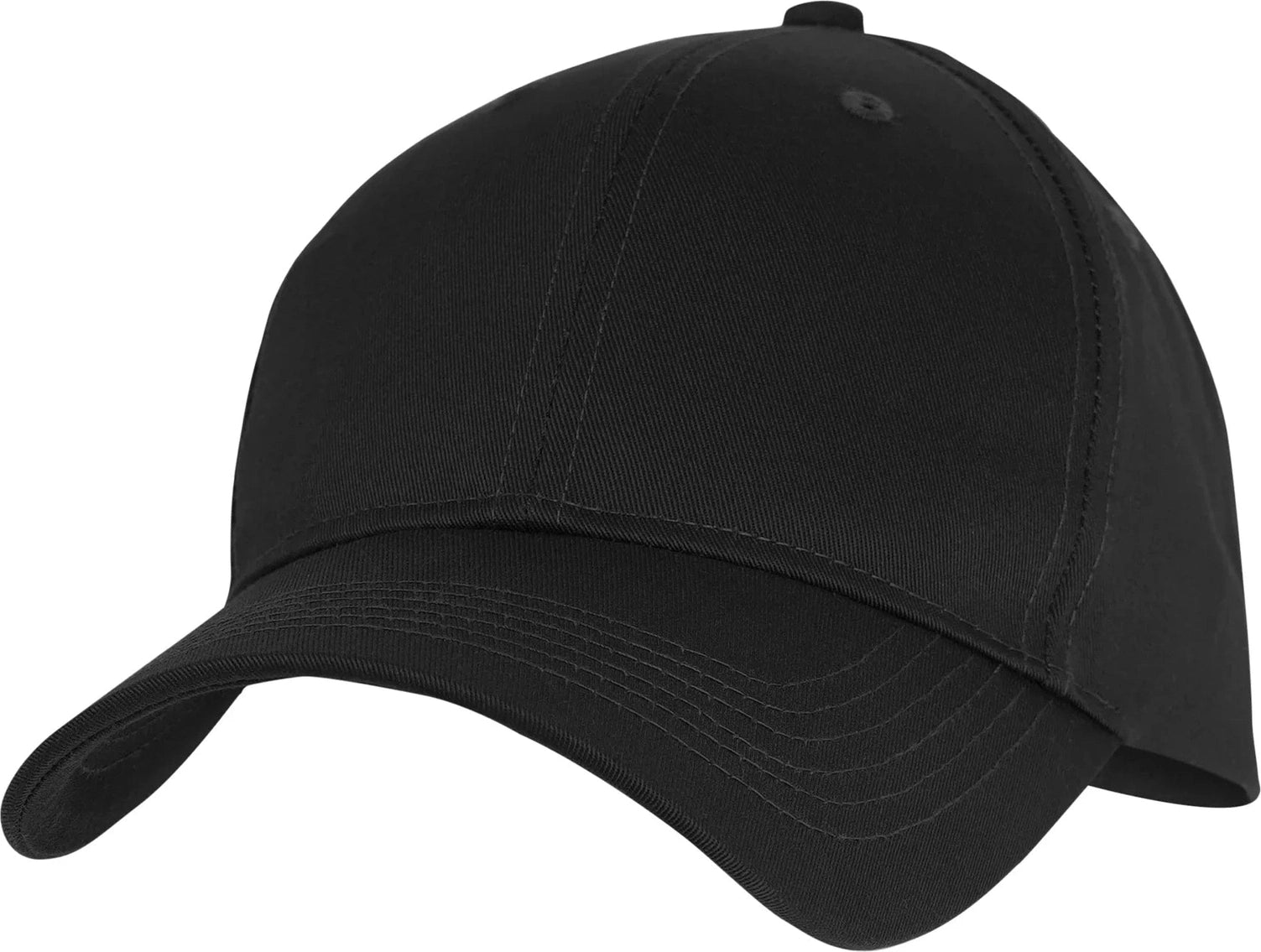 Supreme Solid Color Low Profile Cap - Black