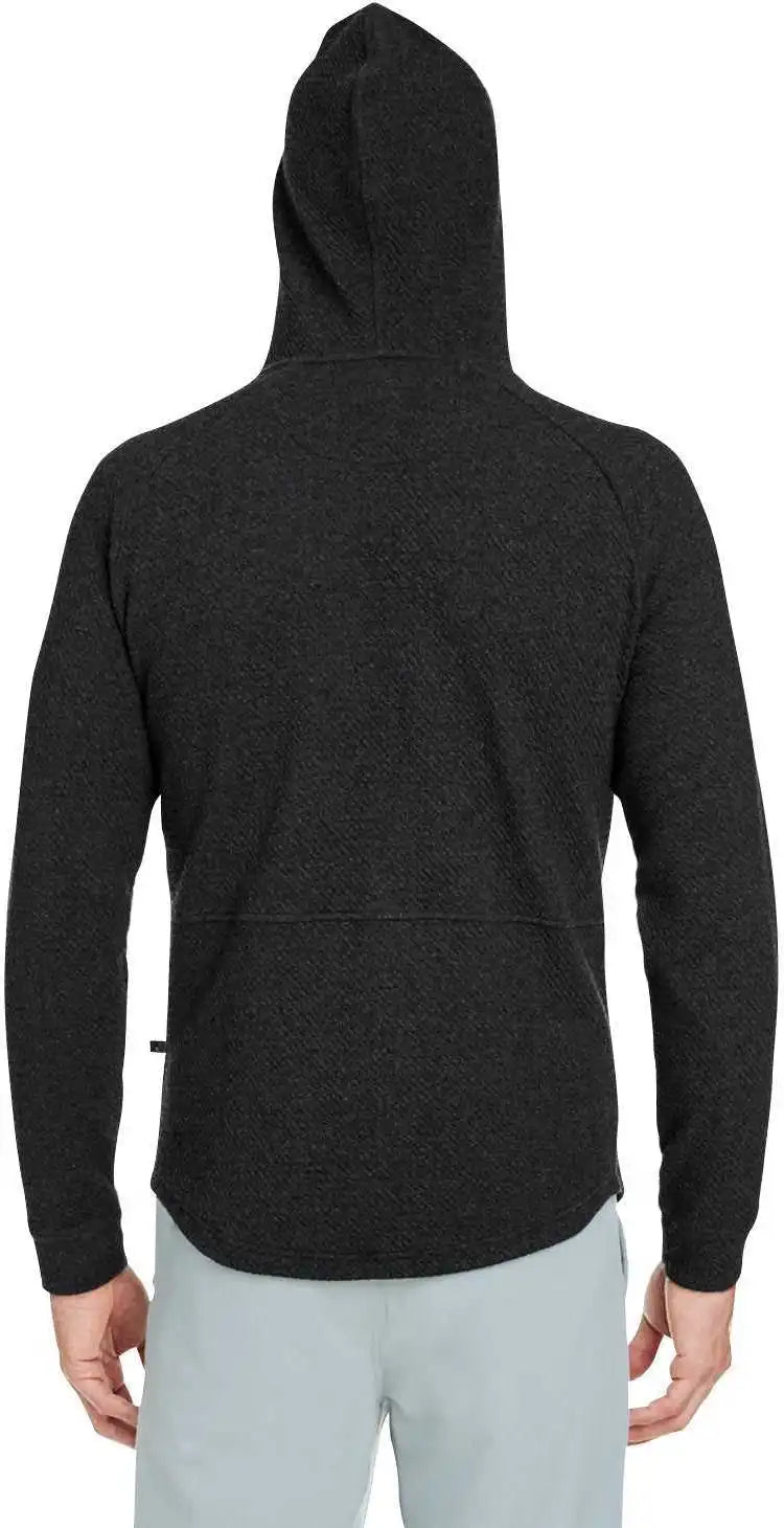 Swannies Golf Swc100 Unisex Camden Hooded Pullover Black
