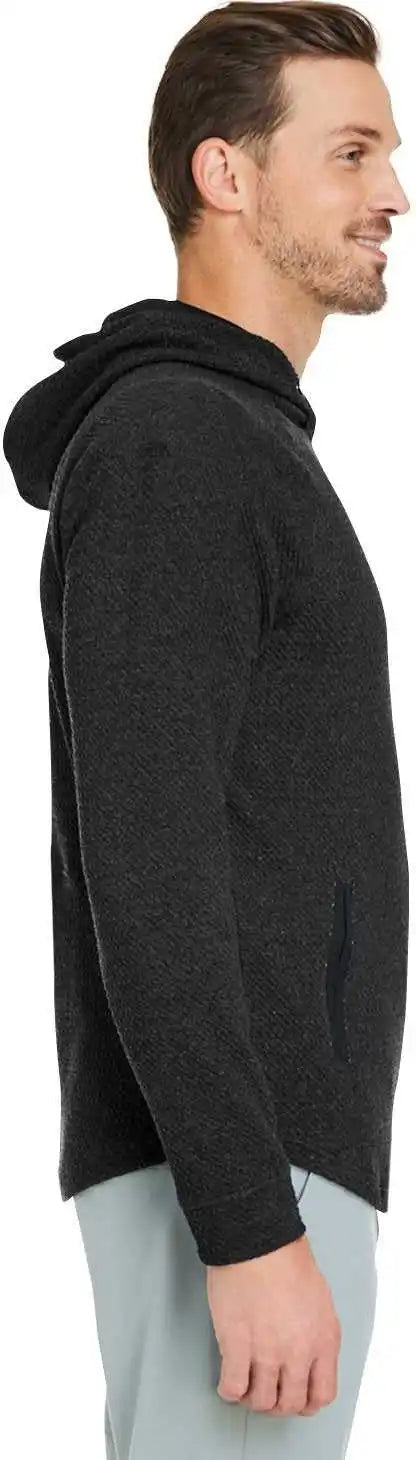 Swannies Golf Swc100 Unisex Camden Hooded Pullover Black