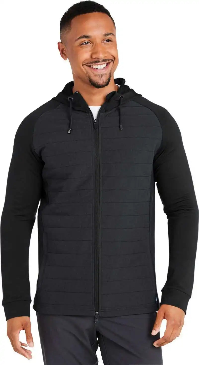 Swannies Golf Swcj600 Men’s Coleman Jacket - Black