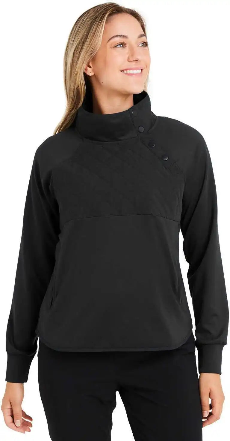 Swannies Golf Swe400l Ladies’ Ellis Pullover Black
