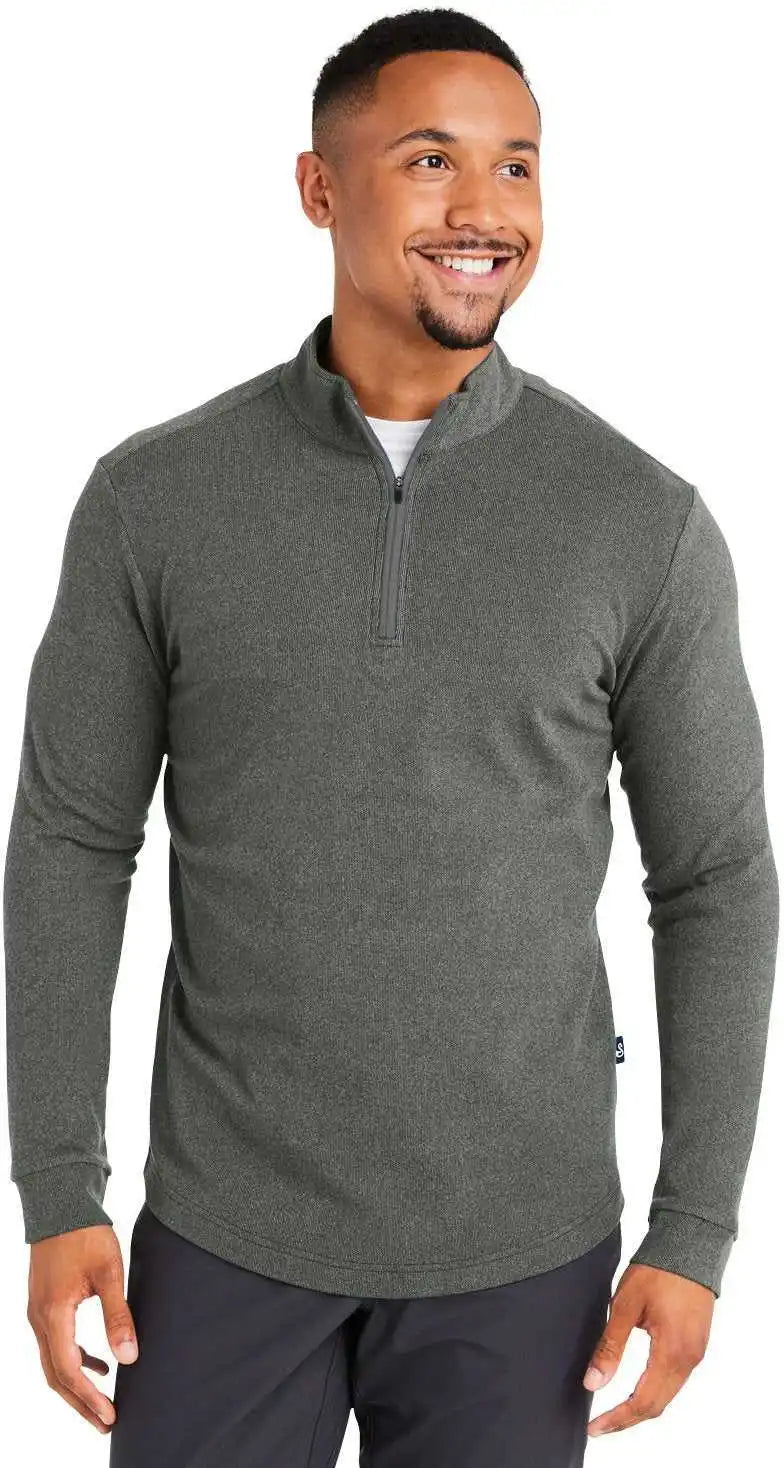 Swannies Golf Swe500 Men’s Emery Quarter-zip - Olive