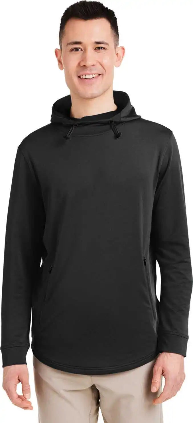 Swannies Golf Swi600 Men’s Ivy Hooded Sweatshirt - Black