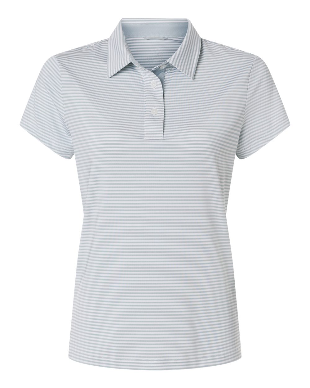 Swannies Sw1110l Women’s Kayla Striped Polo - Glacier White