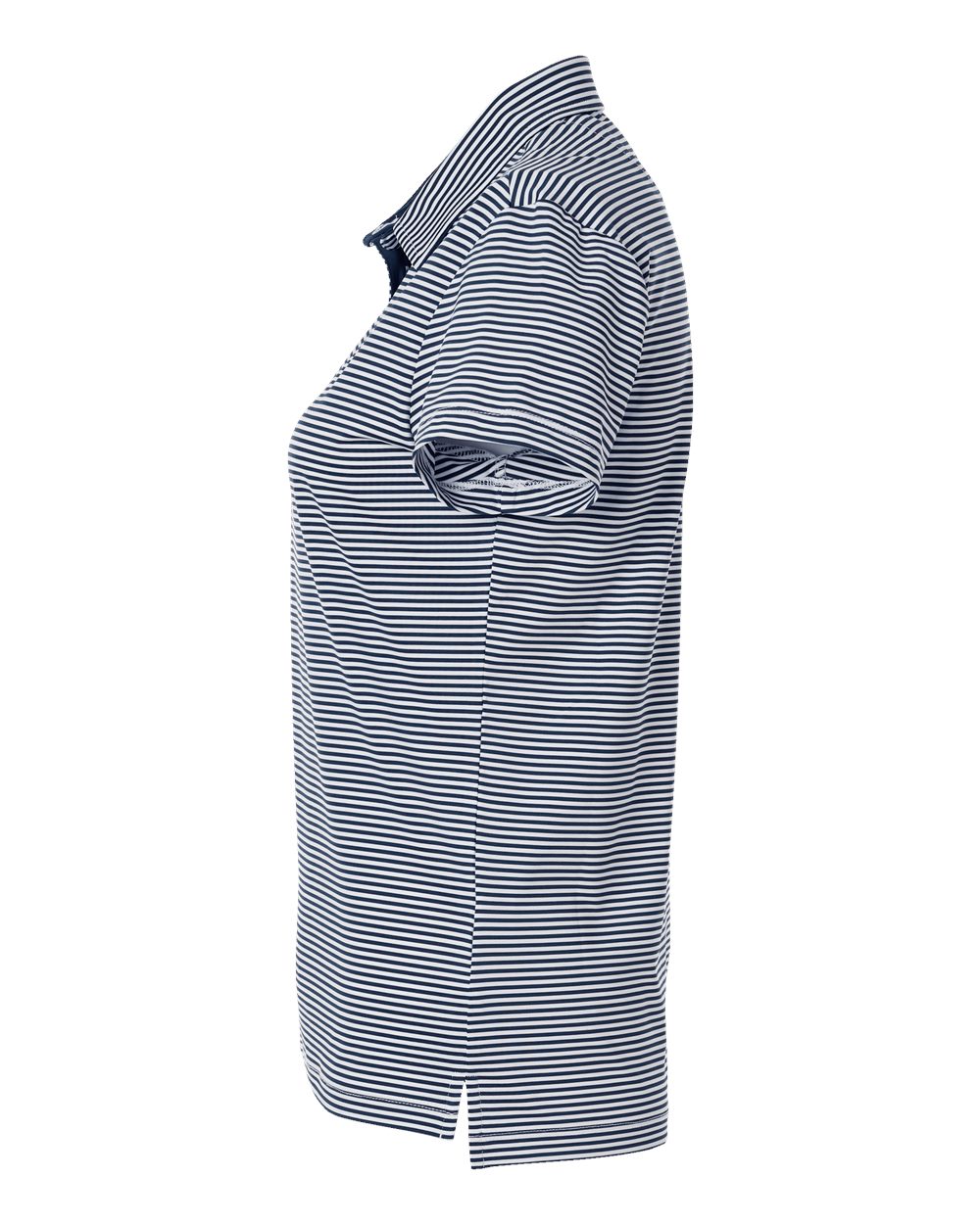 Swannies Sw1110l Women’s Kayla Striped Polo - Navy White