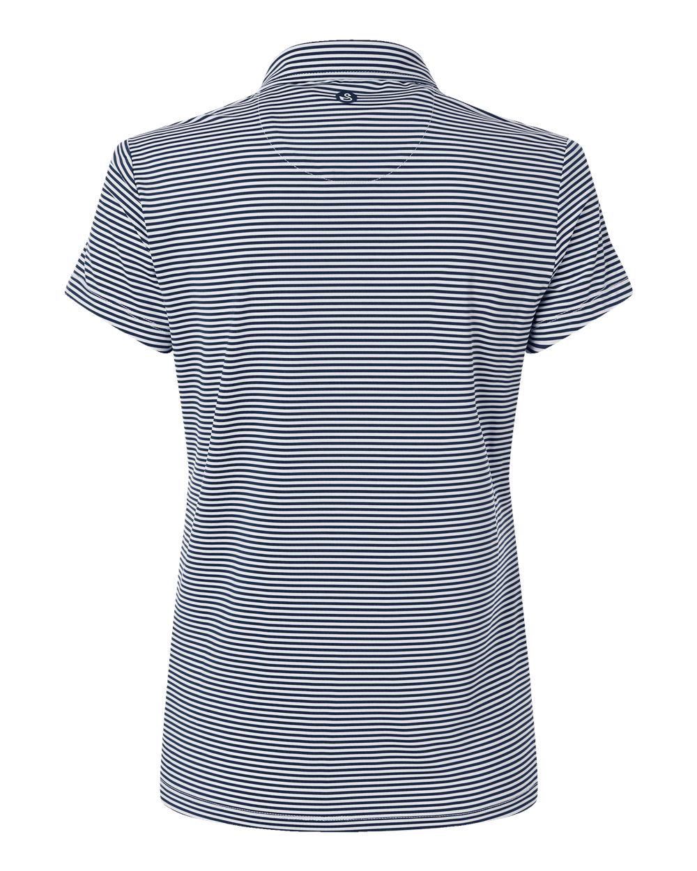 Swannies Sw1110l Women’s Kayla Striped Polo - Navy White
