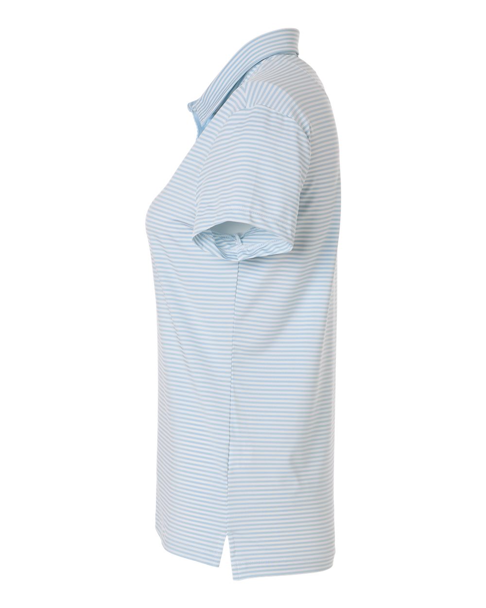 Swannies Sw1110l Women’s Kayla Striped Polo - Sky White