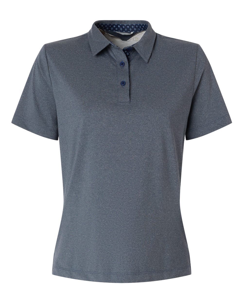 Swannies Sw2001l Women’s Ella Polo - Navy Heather