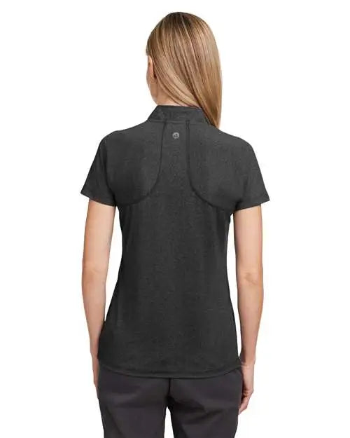 Swannies Sw200l Women’s Quinn Polo - Black Heather