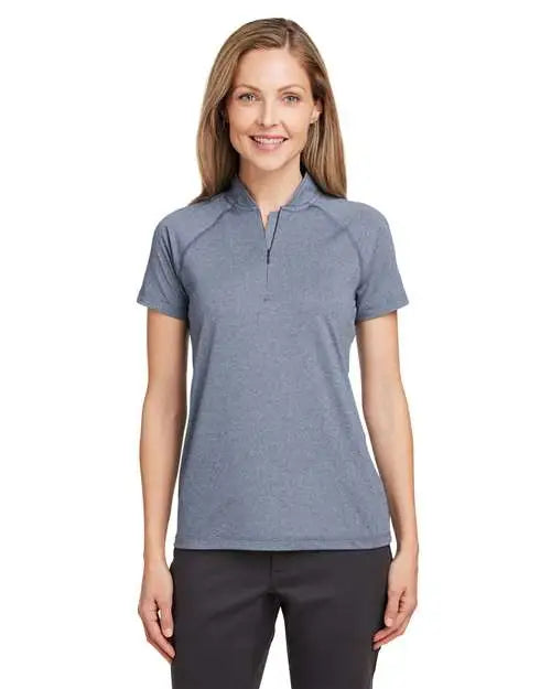 Swannies Sw200l Women’s Quinn Polo - Navy Heather
