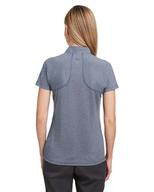 Swannies Sw200l Women’s Quinn Polo - Navy Heather