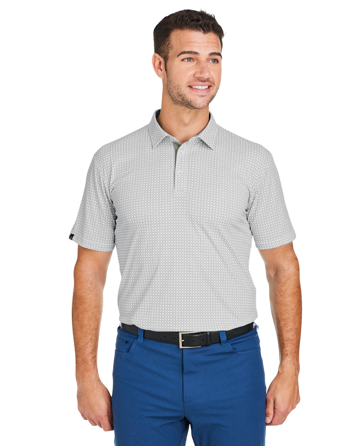 Swannies Sw2200 Tanner Printed Polo - Olive