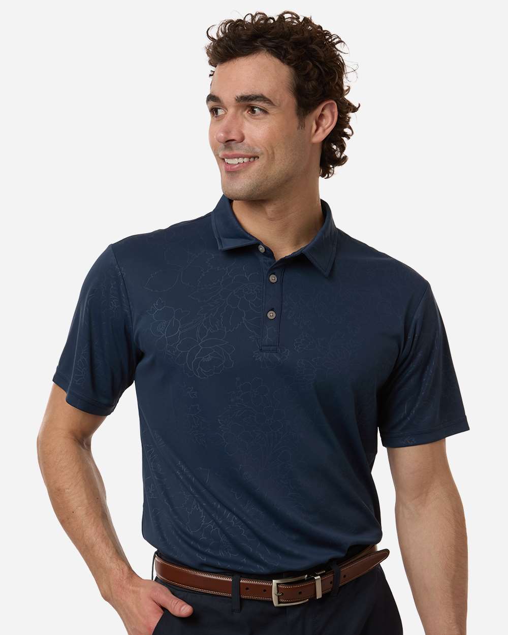 Swannies Sw5100 Men’s Ehrman Polo - Navy