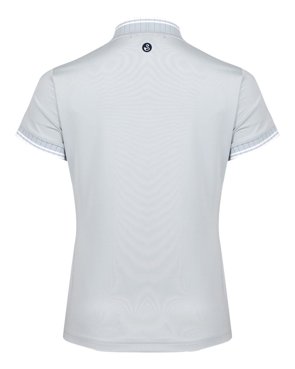 Swannies Sw8700l Women’s Tara Tipped Polo - Grey