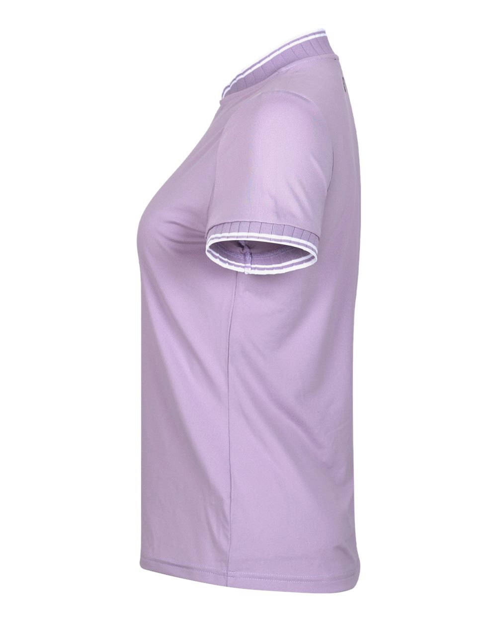 Swannies Sw8700l Women’s Tara Tipped Polo - Lavender Frost
