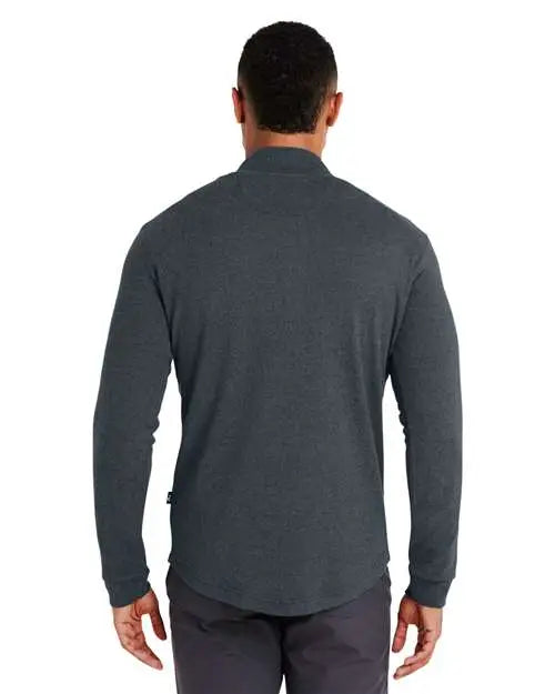 Swannies Swe500 Emery Quarter-zip Pullover - Black Heather