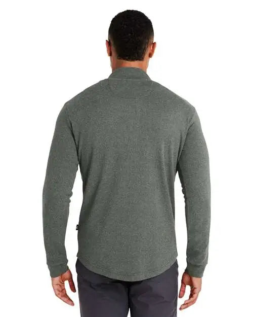 Swannies Swe500 Emery Quarter-zip Pullover - Olive Grey Heather
