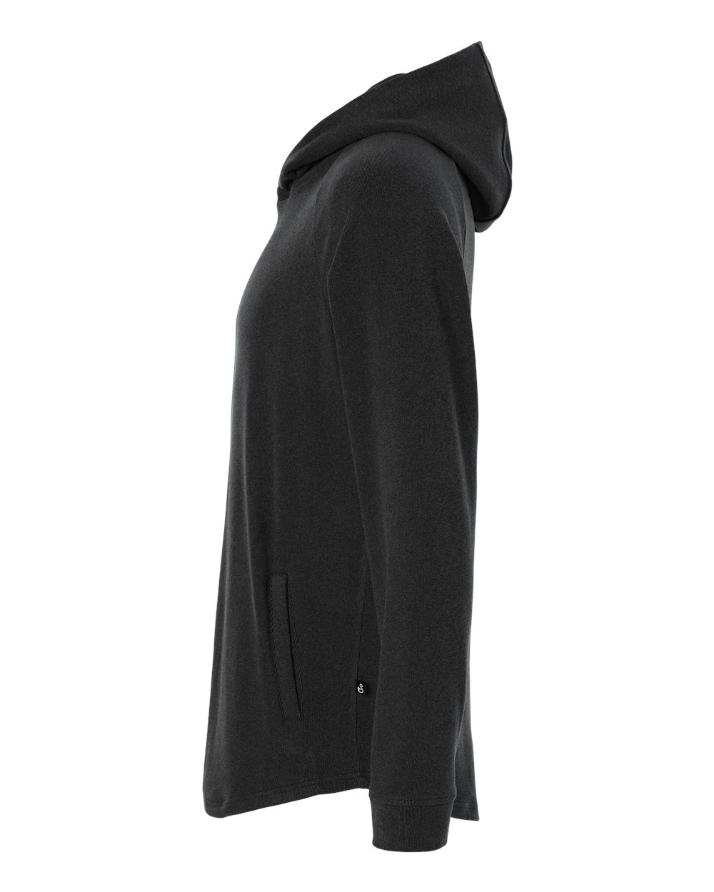 Swannies Swgh600 Men’s Glasgow Hooded Sweatshirt - Black Heather