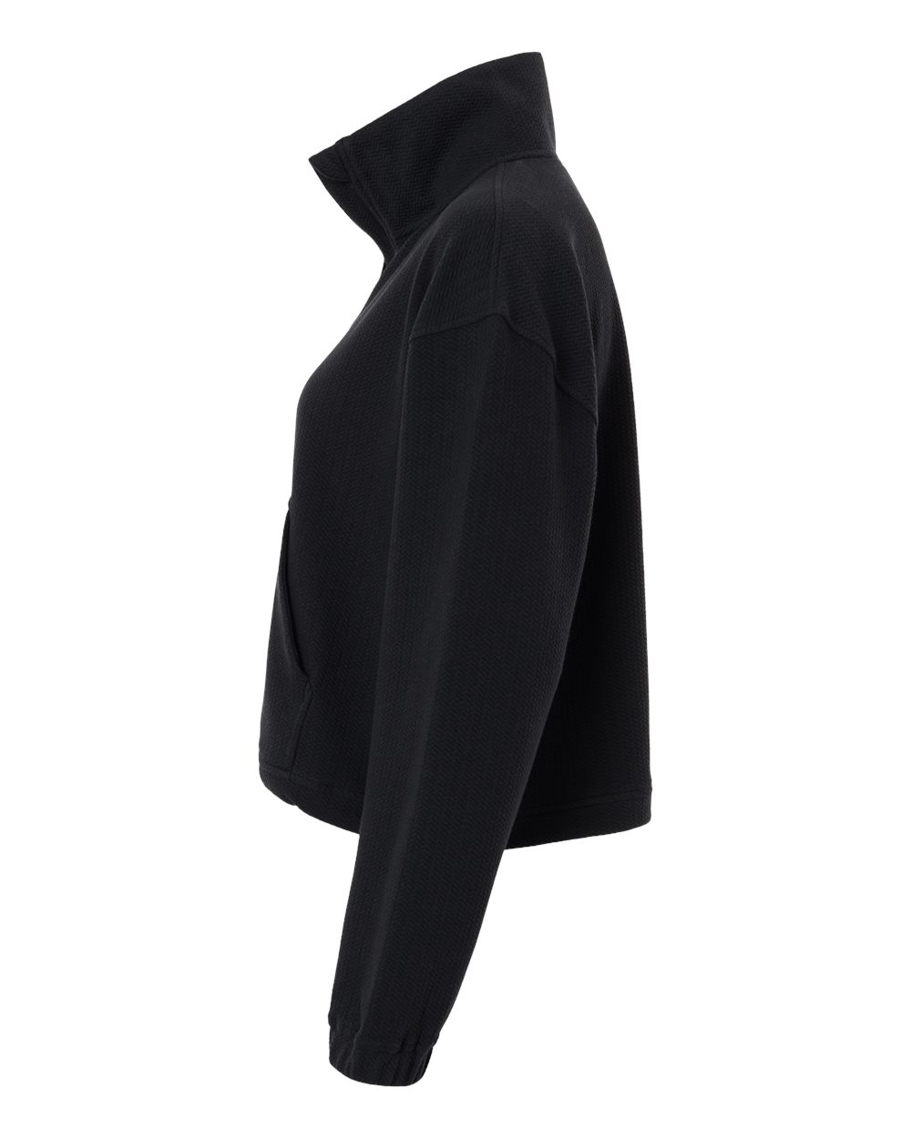 Swannies Swkl400l Women’s Kenna Quarter-zip Pullover - Black