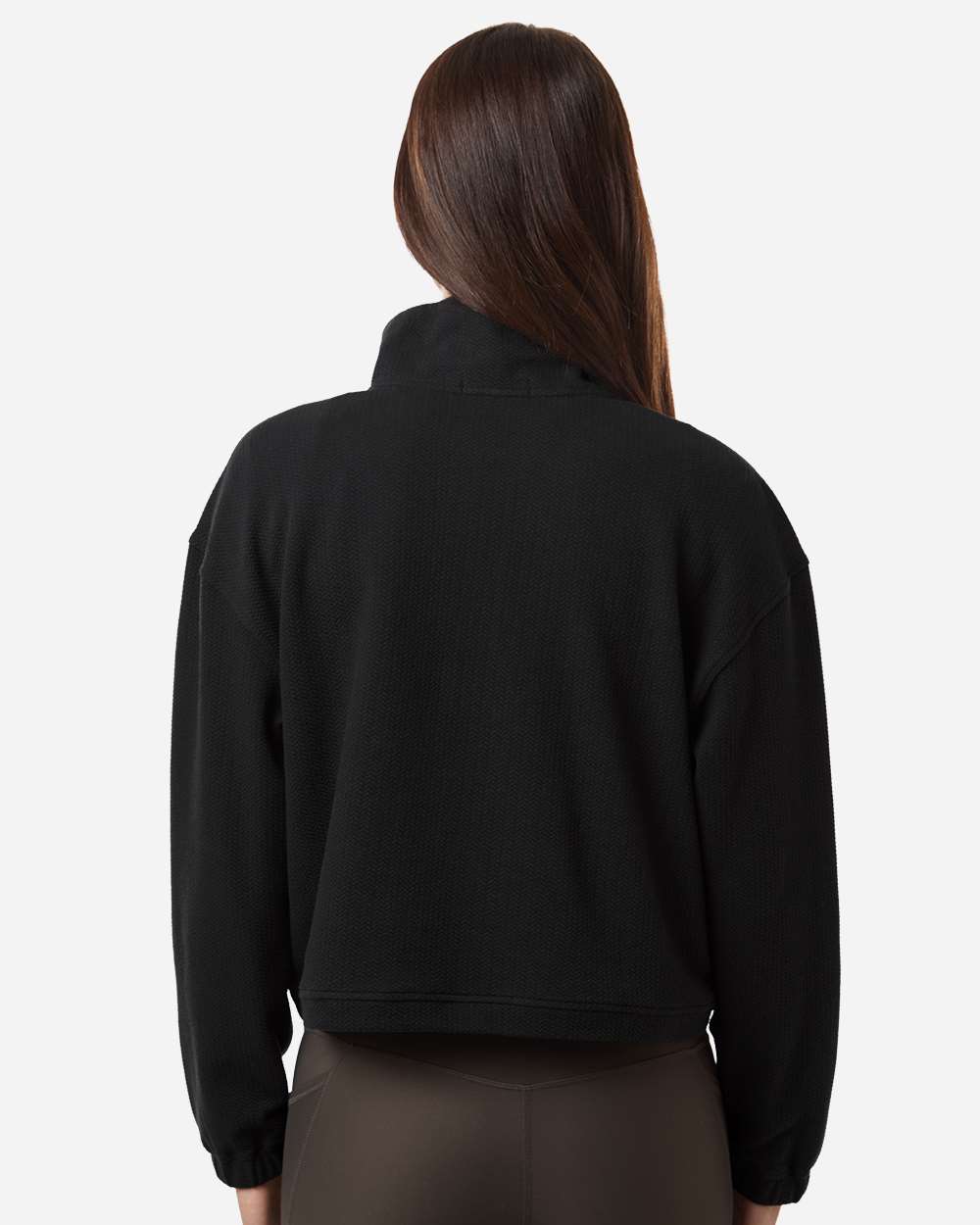 Swannies Swkl400l Women’s Kenna Quarter-zip Pullover - Black