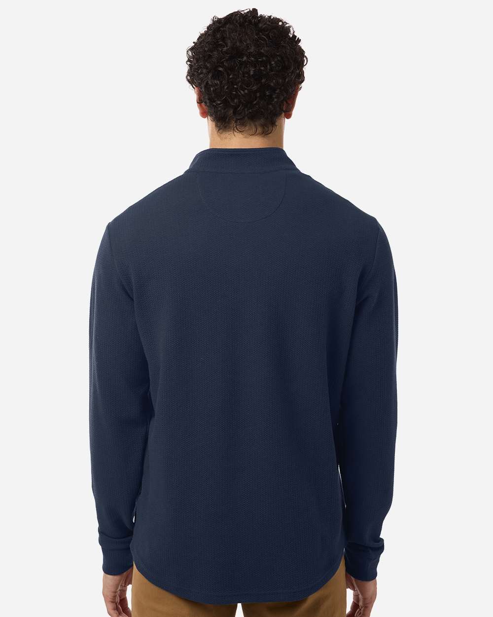 Swannies Swl500 Men’s Luke Quarter-zip Pullover - Navy