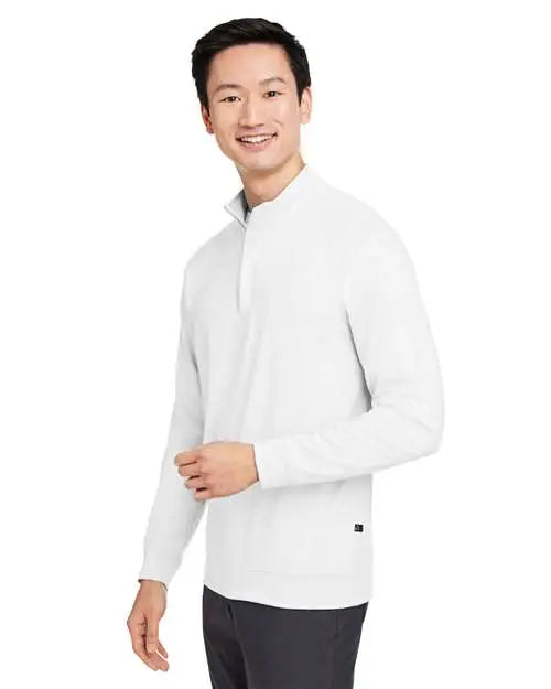 Swannies Swm500 Mckinnon Quarter-zip Pullover - White