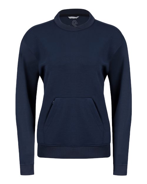 Swannies Swm500l Women’s Margaret Cross Neck Sweatshirt - Navy