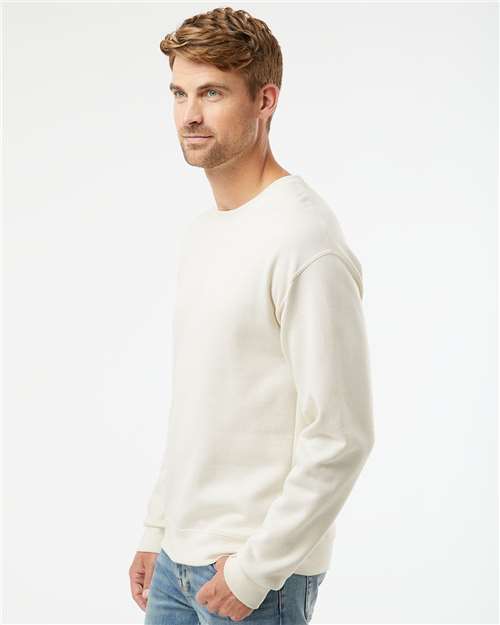 Sweet Cream Heather NuBlend® Crewneck Sweatshirt - 562MR
