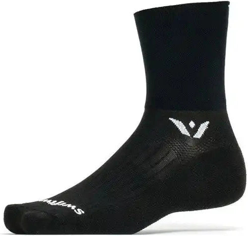 Swiftwick Aspire Four Crew Socks - White