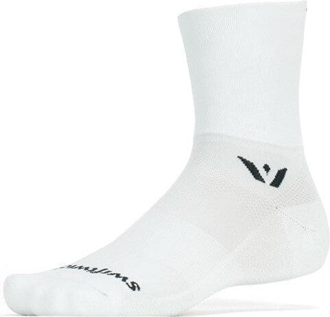 Swiftwick Aspire Four Crew - White