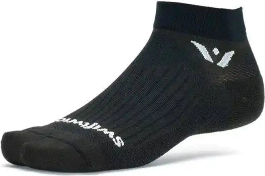 Swiftwick Aspire one Ankle Socks - Black