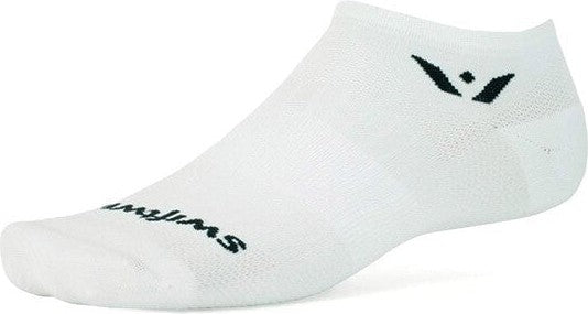 Swiftwick Aspire Zero Tab - White