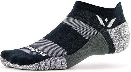 Swiftwick Flite Xt Zero Tab no Show - Black