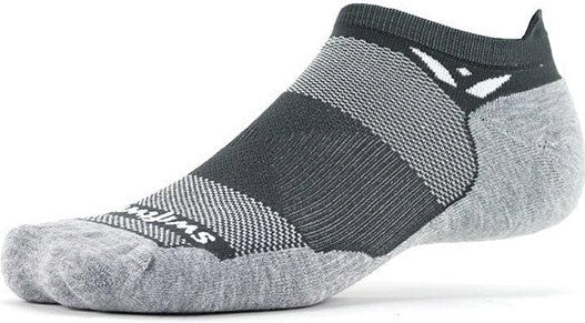Swiftwick Maxus Zero Tab no Show - Gray