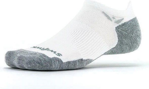 Swiftwick Maxus Zero Tab no Show - White
