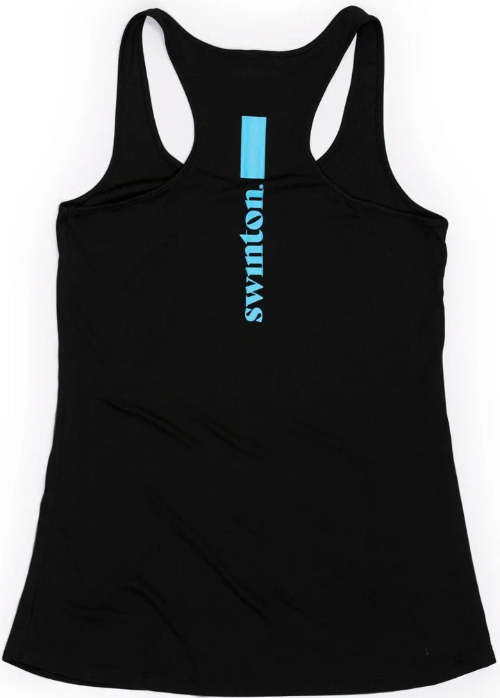 Women's Pickleball Performance Tank Black
