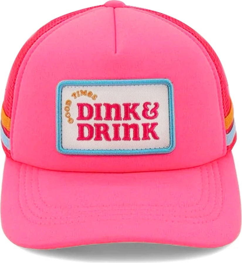 Dink & Drink Pink Foam Snapback Cap