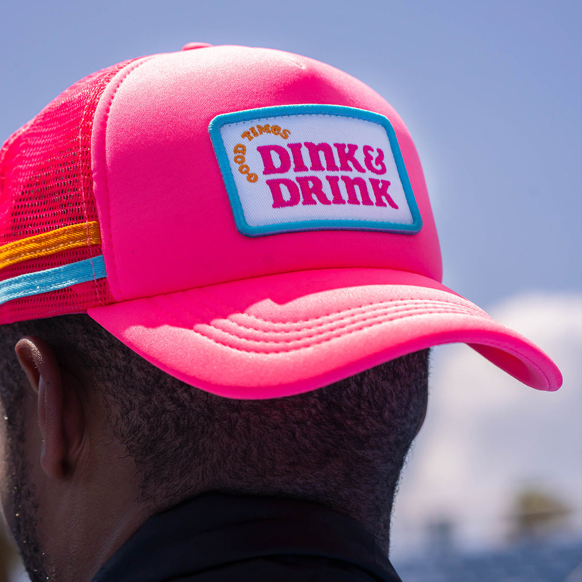 Dink & Drink Pink Foam Snapback Cap