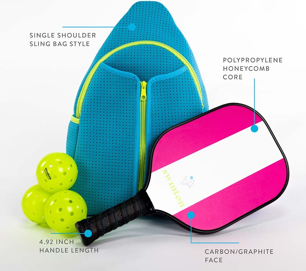 Pickleball Starter Bundle - Blue