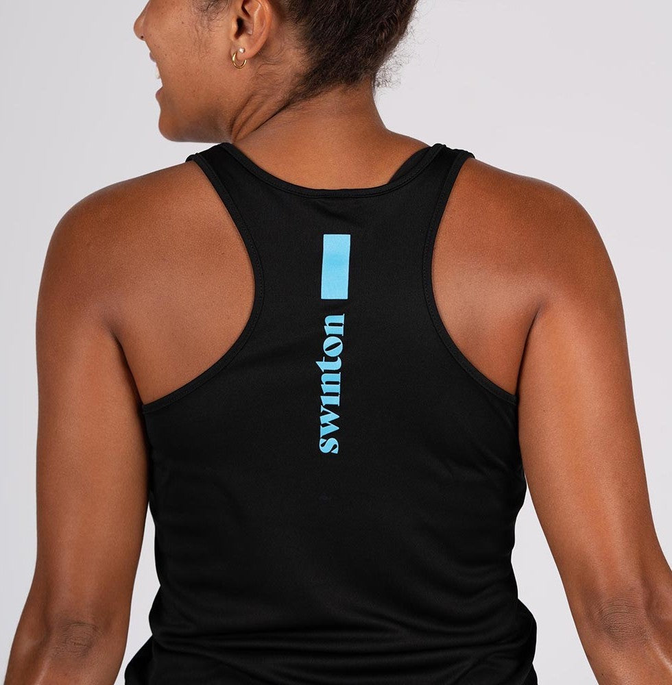 Women's Pickleball Performance Tank Black