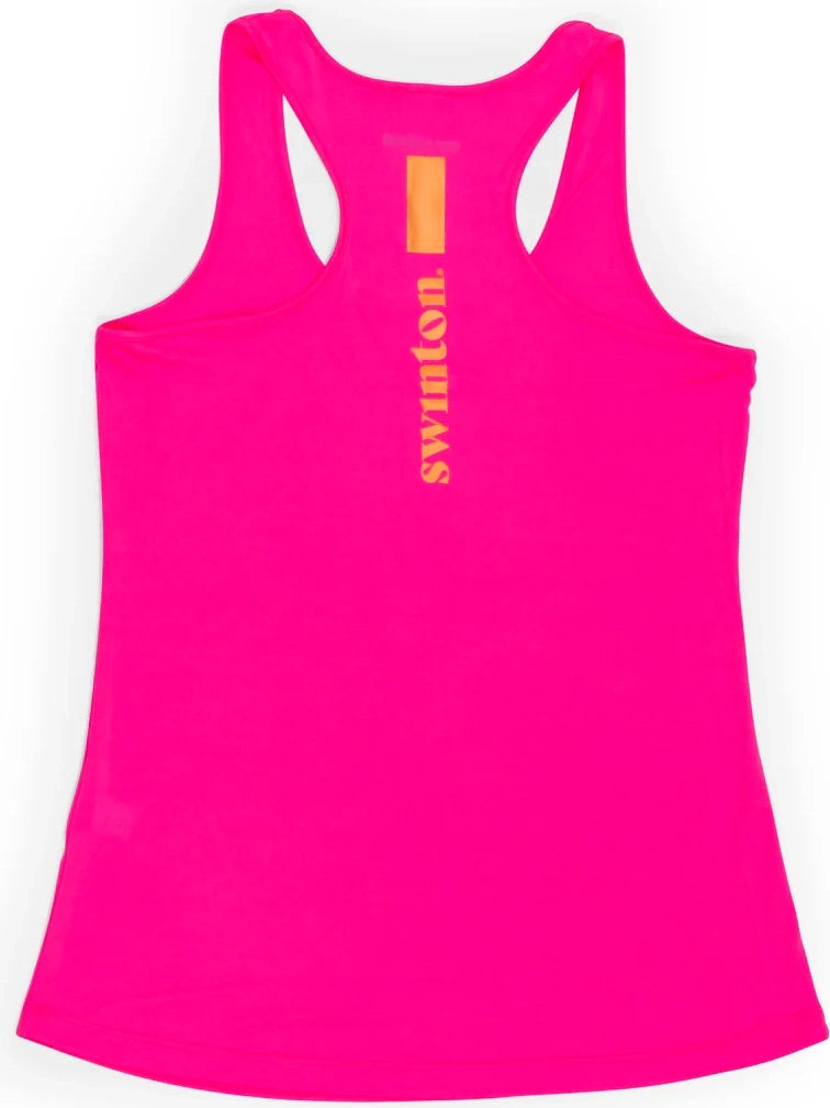 Women's Pickleball Performance Tank Hot Pink