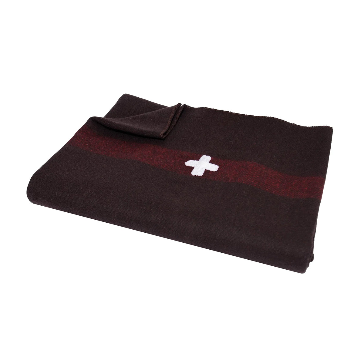 Swiss Wool Blanket with Cross