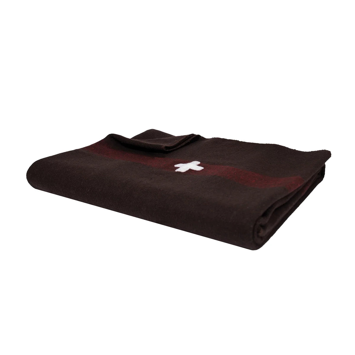Swiss Wool Blanket with Cross