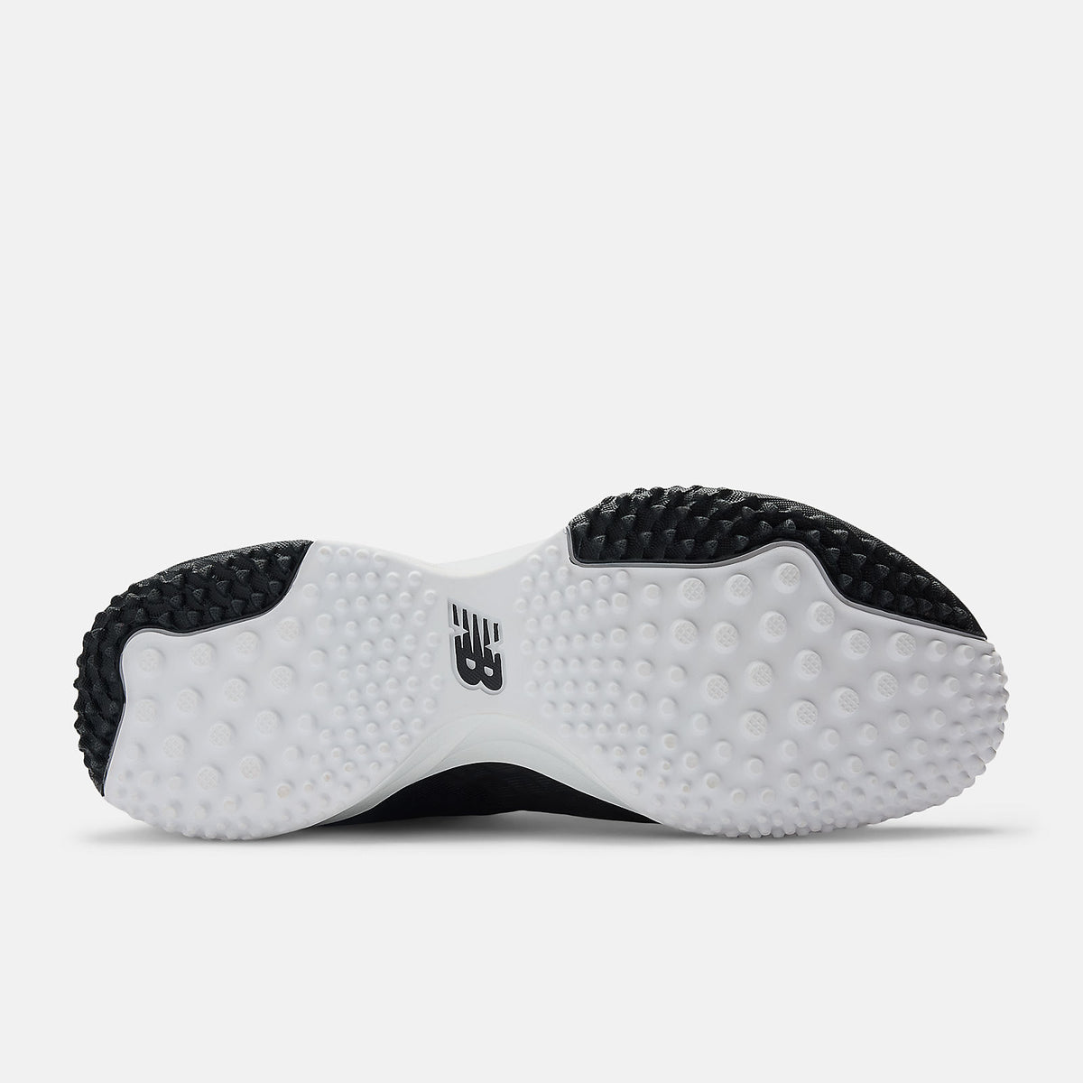 New Balance 4040v8 Fresh Foam Turf Baseball Shoe - Black White - HIT a Doulbe - 4